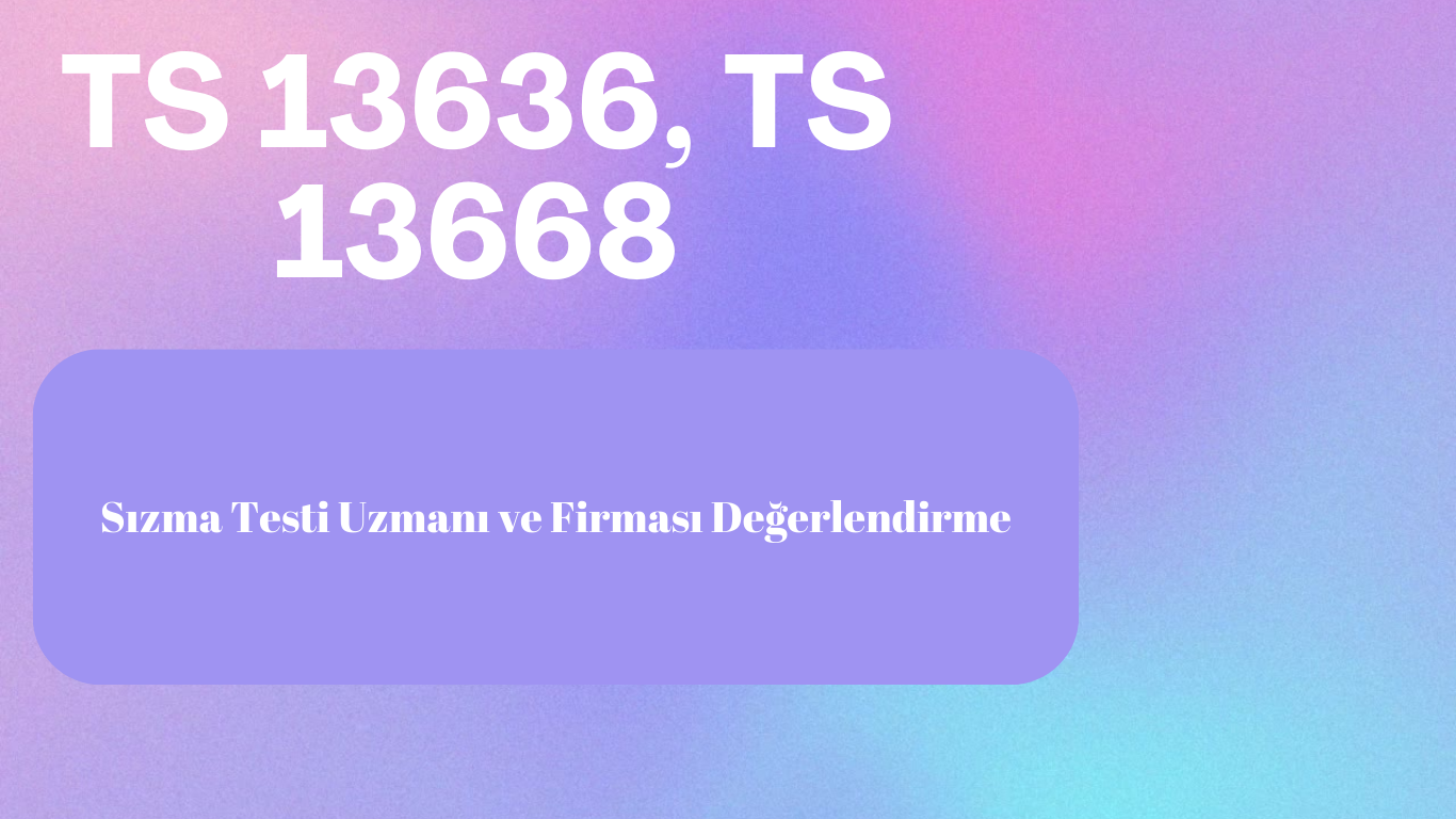 TS 13636, TS 13668