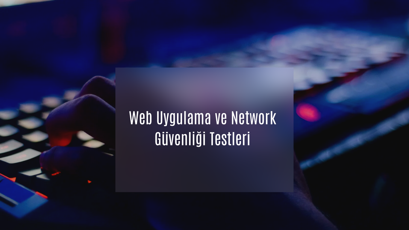 Web Uygulama ve Network Güvenliği Testleri